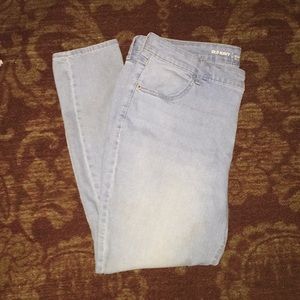 Old Navy Super Skinny Light Wash Jeans